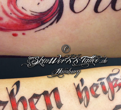 007 Schriften  Tattoostudio Hamburg Skinworxx